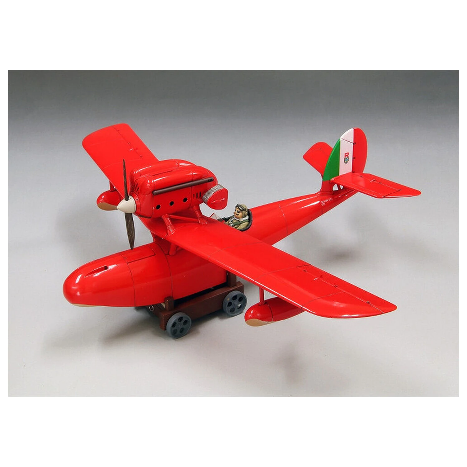 Porco Rosso Savoia S.21 Seaplane modell készlet + Porco Rosso figura termékfotó