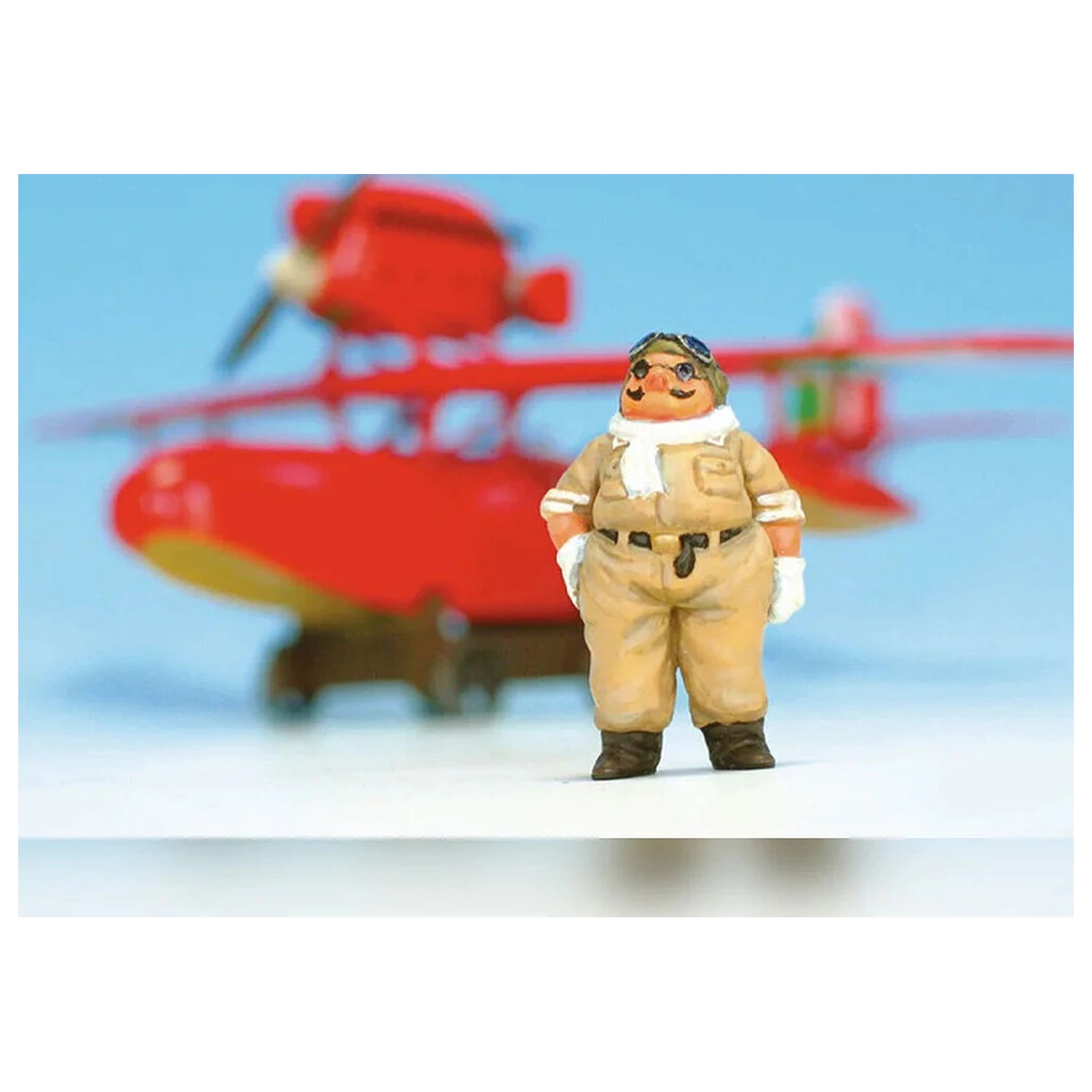 Porco Rosso Savoia S.21 Seaplane modell készlet + Porco Rosso figura termékfotó