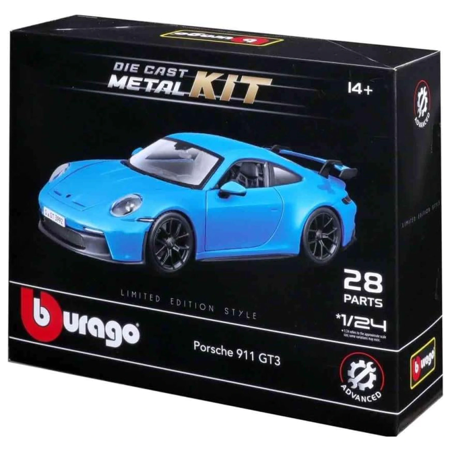 Porsche 911 GT3 modell készlet 1/24 termékfotó