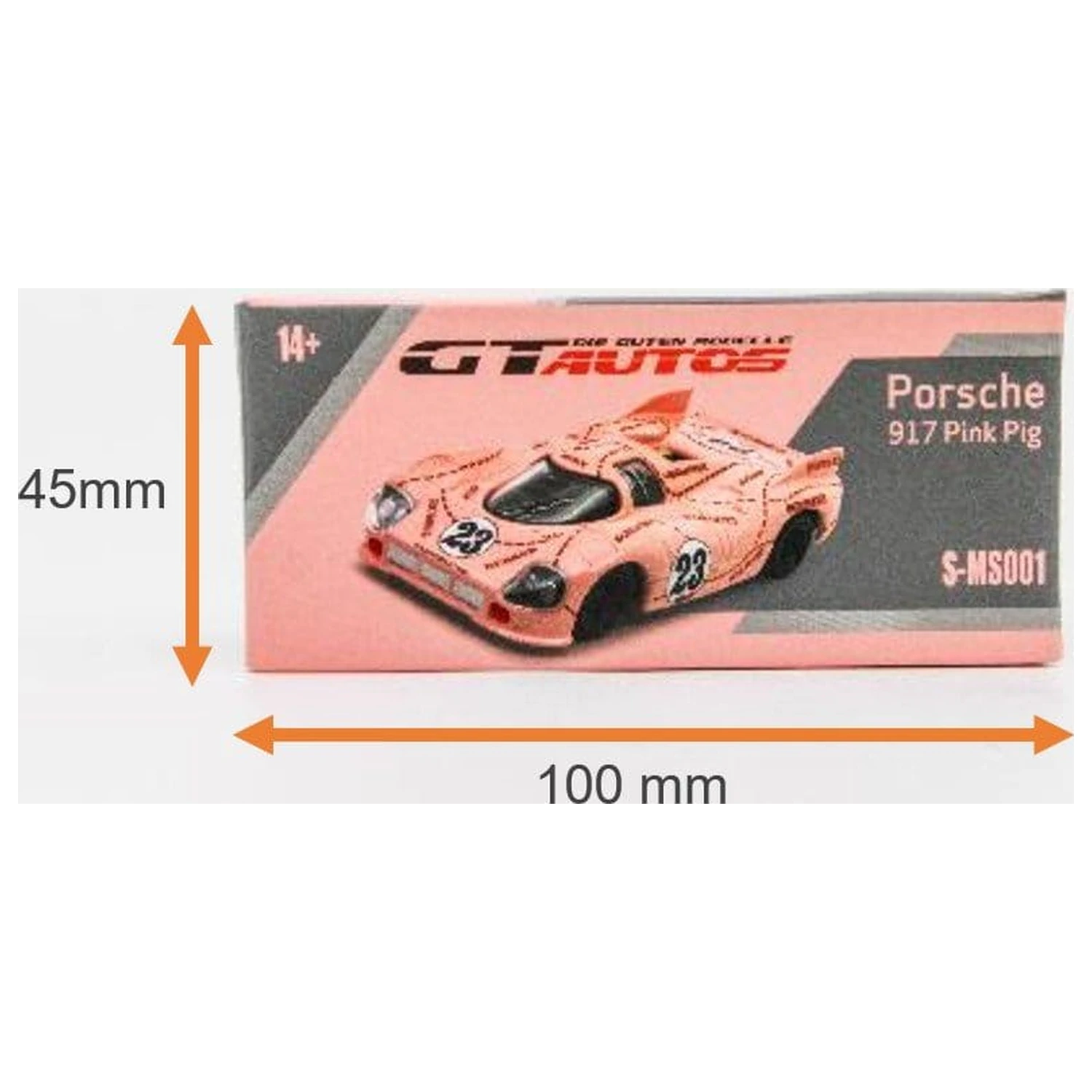 Porsche Diecast 1/64 Model 917/20 Pink Pig 7 cm termékfotó
