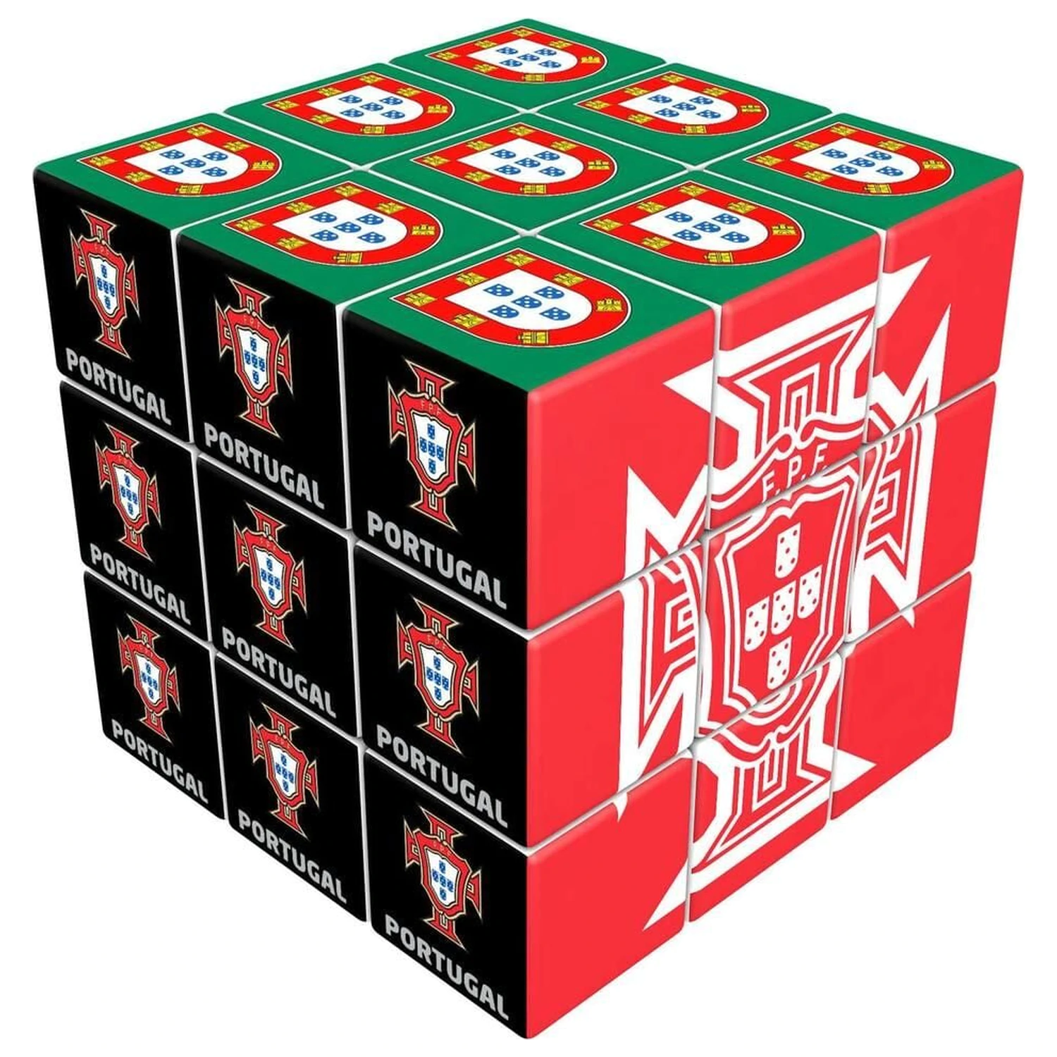 Portugal FPF kocka puzzle 6cm termékfotó
