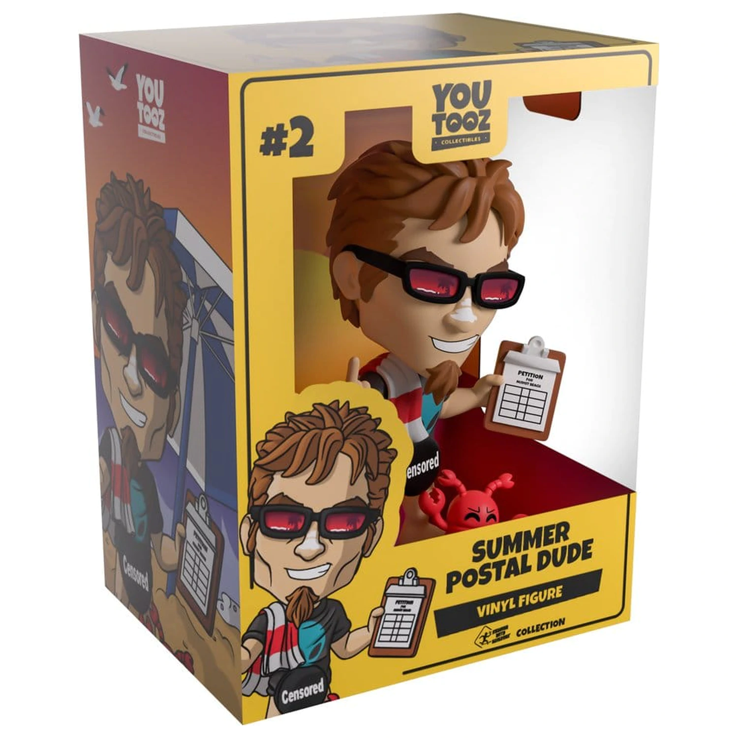 POSTAL Vinyl figura Summer POSTAL Dude 11 cm termékfotó