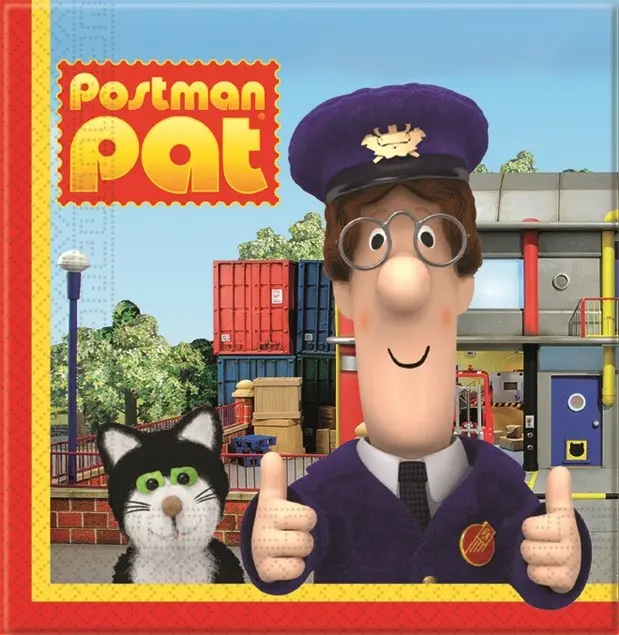 Postman Pat, Postás Pat szalvéta 20 db-os termékfotó