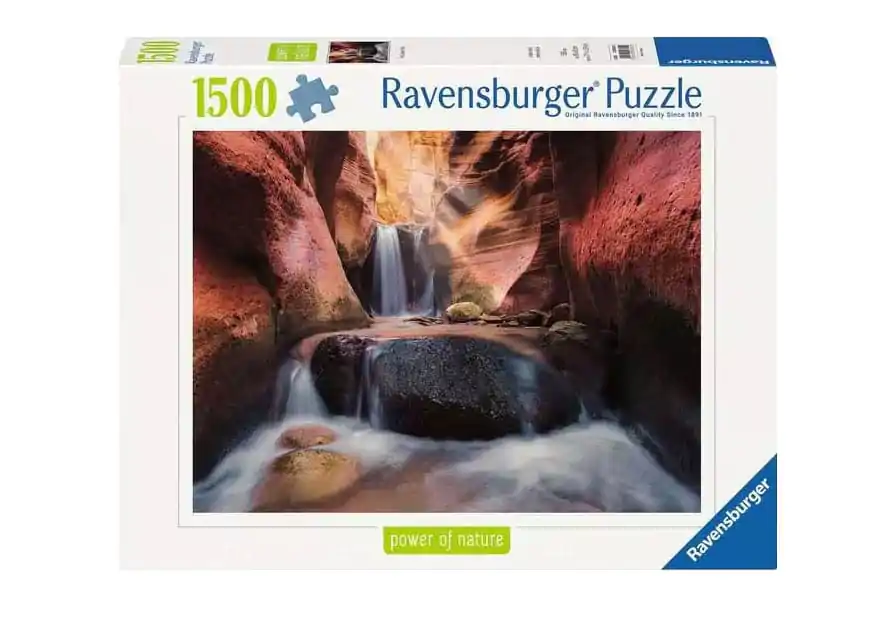Power of Nature The Waterfall in Red Canyon puzzle (1500 darab) termékfotó