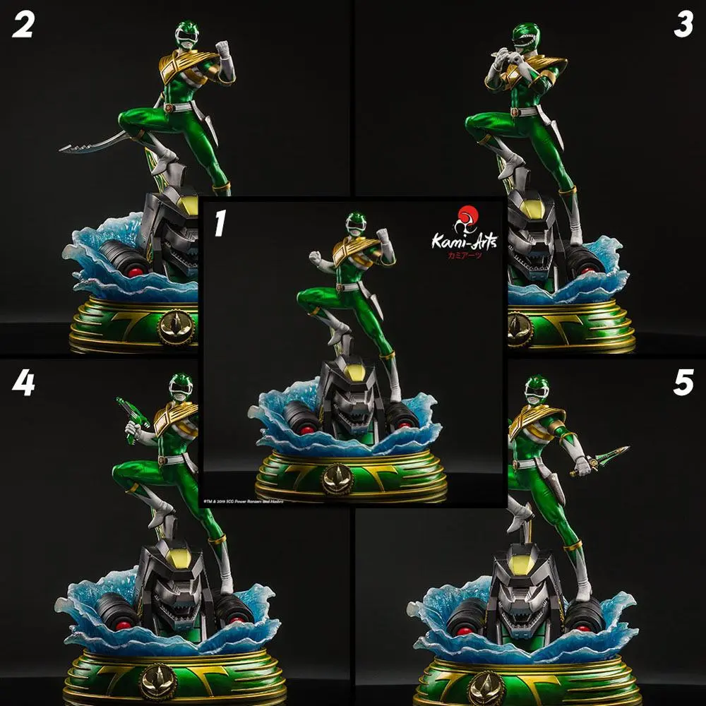 Power Rangers 1/6 Green Ranger szobor figura 56 cm termékfotó