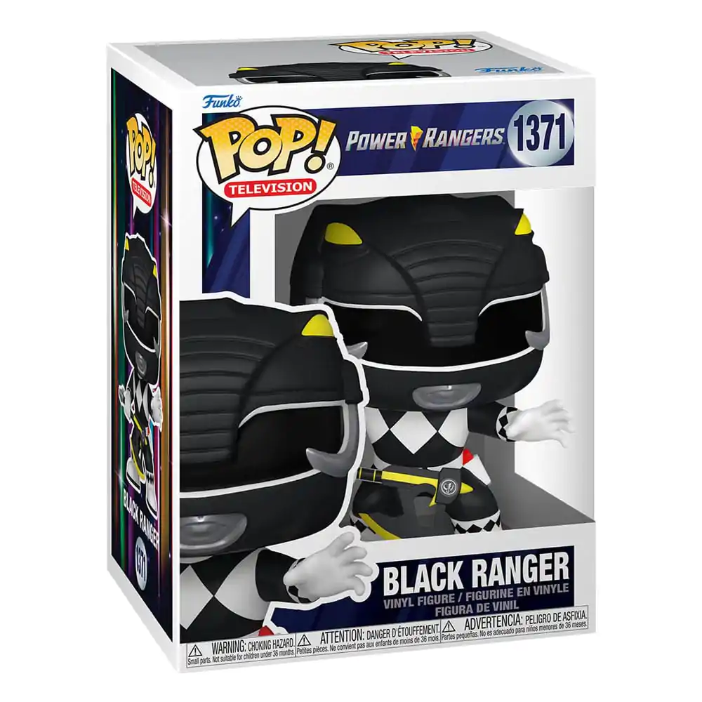 Power Rangers 30th Funko POP! TV Vinyl figura Black Ranger 9 cm termékfotó