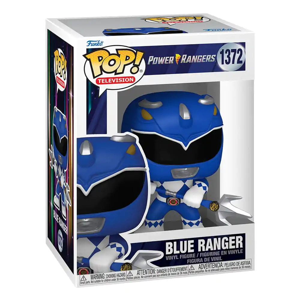 Power Rangers 30th POP! TV Vinyl Figure Blue Ranger 9 cm termékfotó