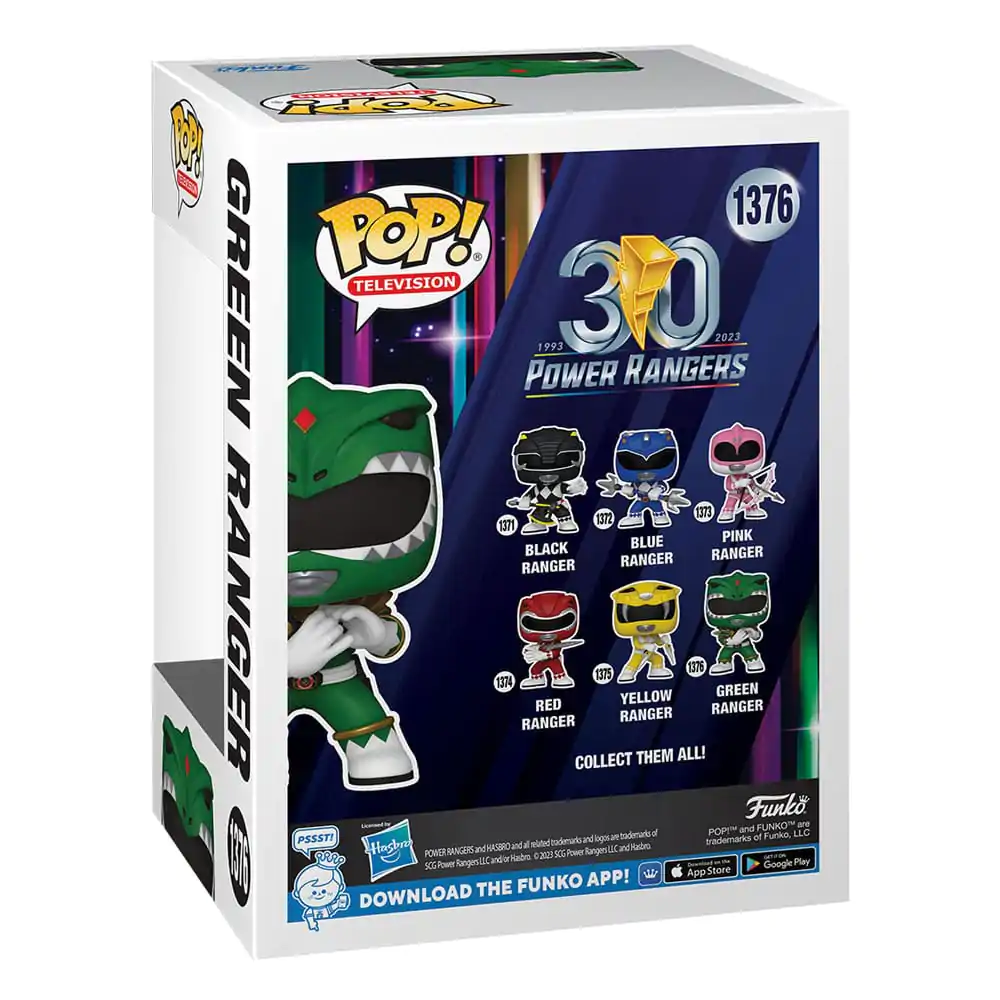 Power Rangers 30th Funko POP! TV Vinyl figura Green Ranger 9 cm termékfotó