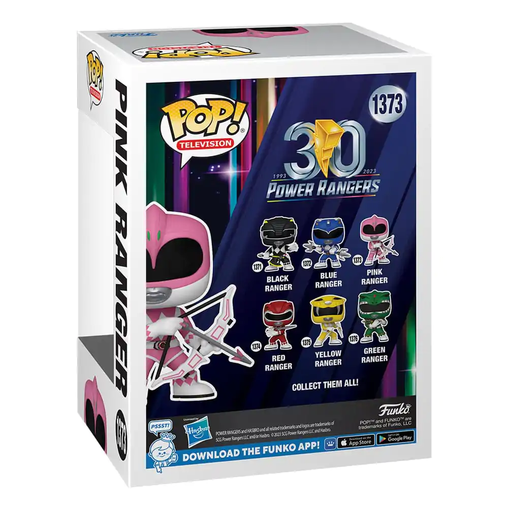 Power Rangers 30th POP! TV Vinyl Figure Pink Ranger 9 cm termékfotó