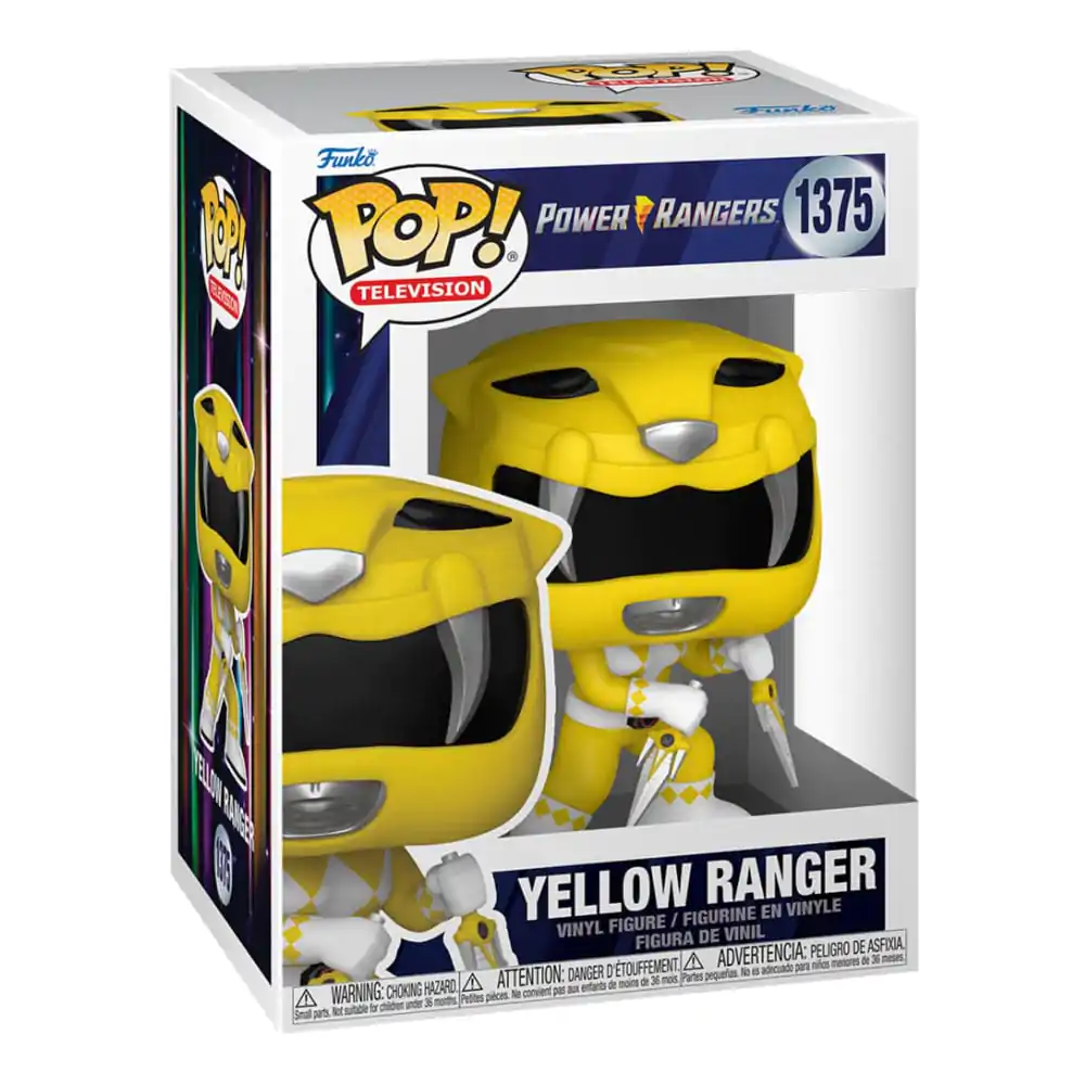 Power Rangers 30th POP! TV Vinyl Figure Yellow Ranger 9 cm termékfotó