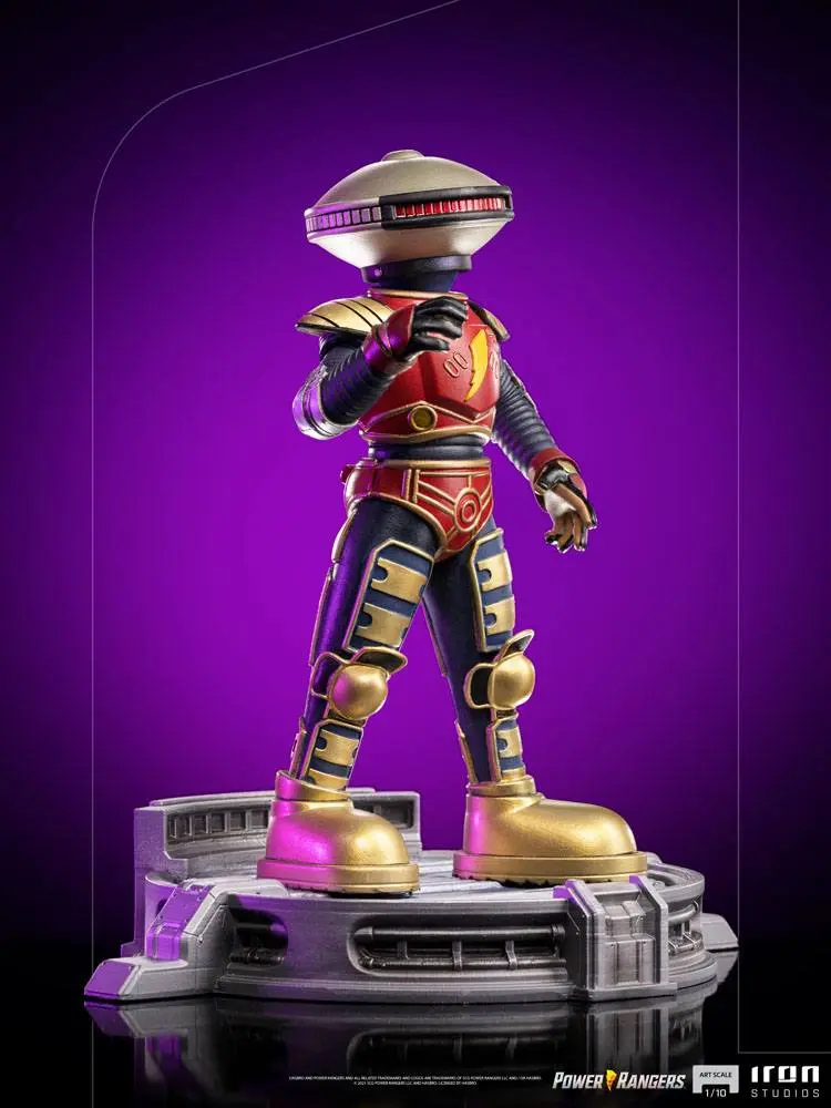 Power Rangers Art Scale 1/10 Alpha 5 szobor figura 17 cm termékfotó