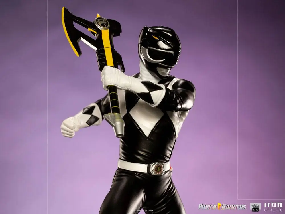 Power Rangers BDS Art Scale 1/10 Black Ranger szobor figura 17 cm termékfotó