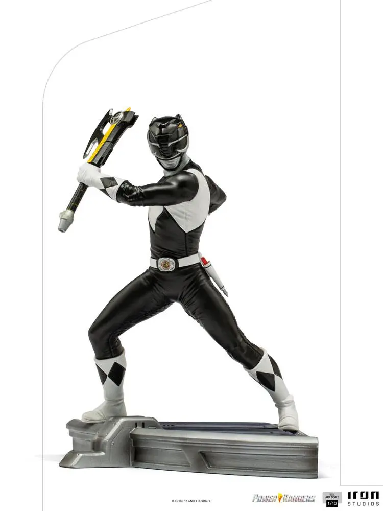 Power Rangers BDS Art Scale 1/10 Black Ranger szobor figura 17 cm termékfotó