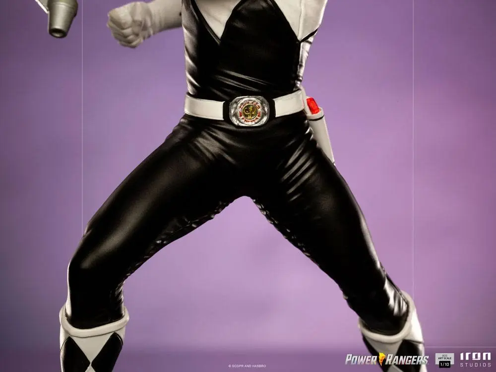 Power Rangers BDS Art Scale 1/10 Black Ranger szobor figura 17 cm termékfotó