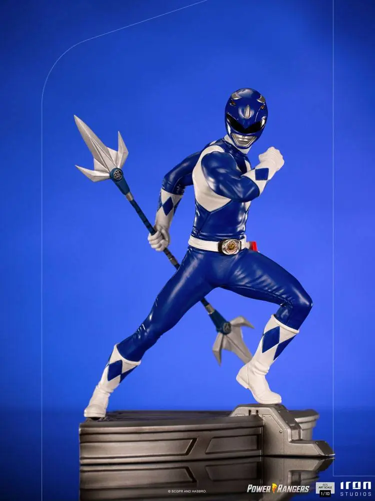 Power Rangers BDS Art Scale 1/10 Blue Ranger szobor figura 16 cm termékfotó