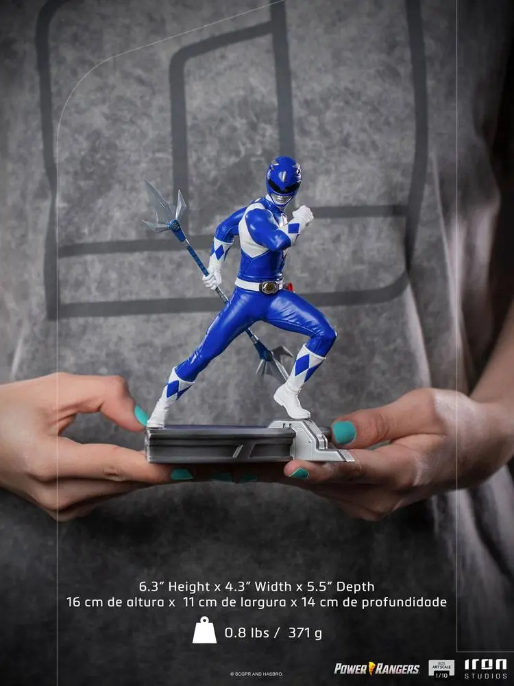 Power Rangers BDS Art Scale 1/10 Blue Ranger szobor figura 16 cm termékfotó