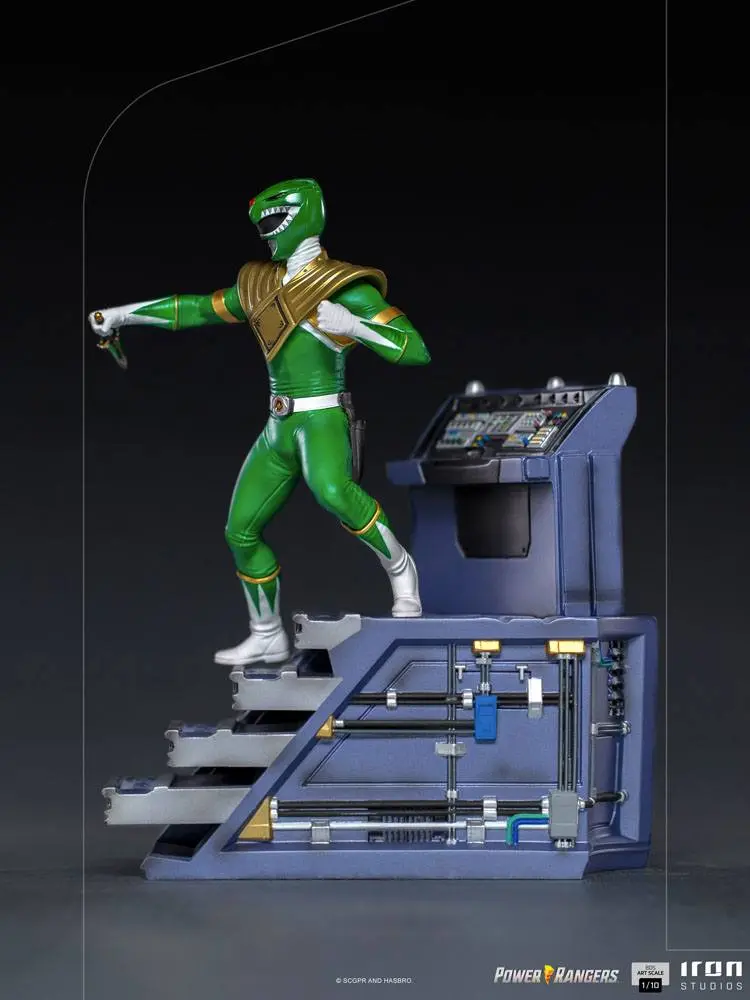 Power Rangers BDS Art Scale 1/10 Green Ranger szobor figura 22 cm termékfotó