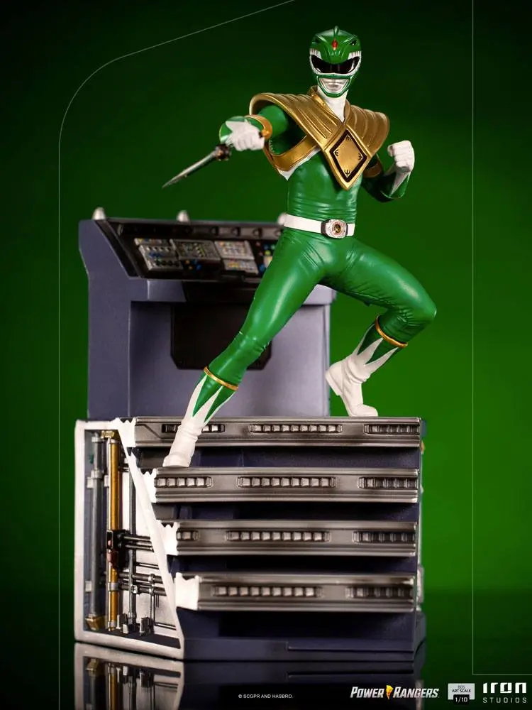 Power Rangers BDS Art Scale 1/10 Green Ranger szobor figura 22 cm termékfotó