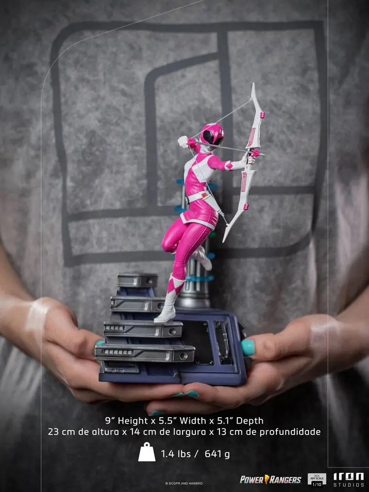 Power Rangers BDS Art Scale 1/10 Pink Ranger szobor figura 23 cm termékfotó