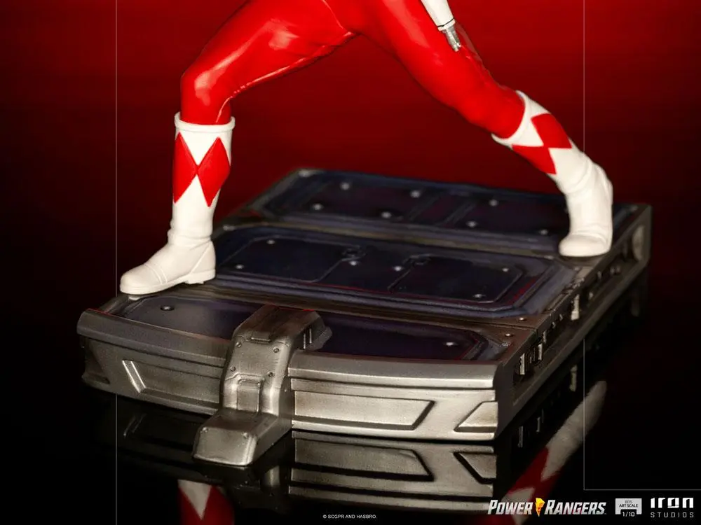 Power Rangers BDS Art Scale 1/10 Red Ranger szobor figura 17 cm termékfotó