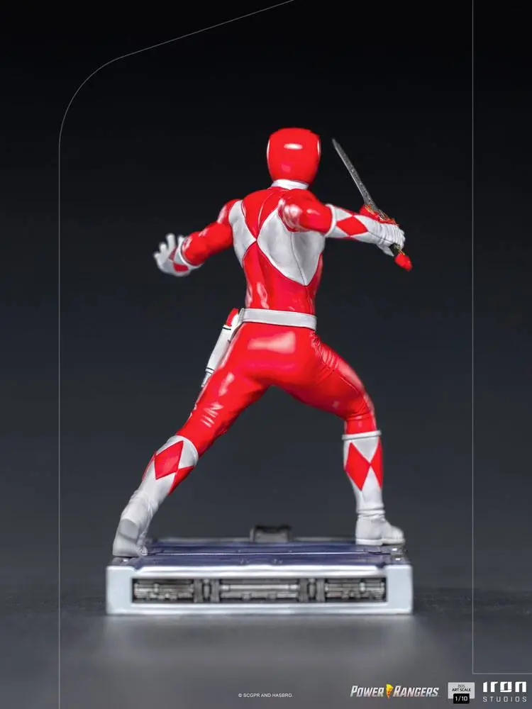 Power Rangers BDS Art Scale 1/10 Red Ranger szobor figura 17 cm termékfotó