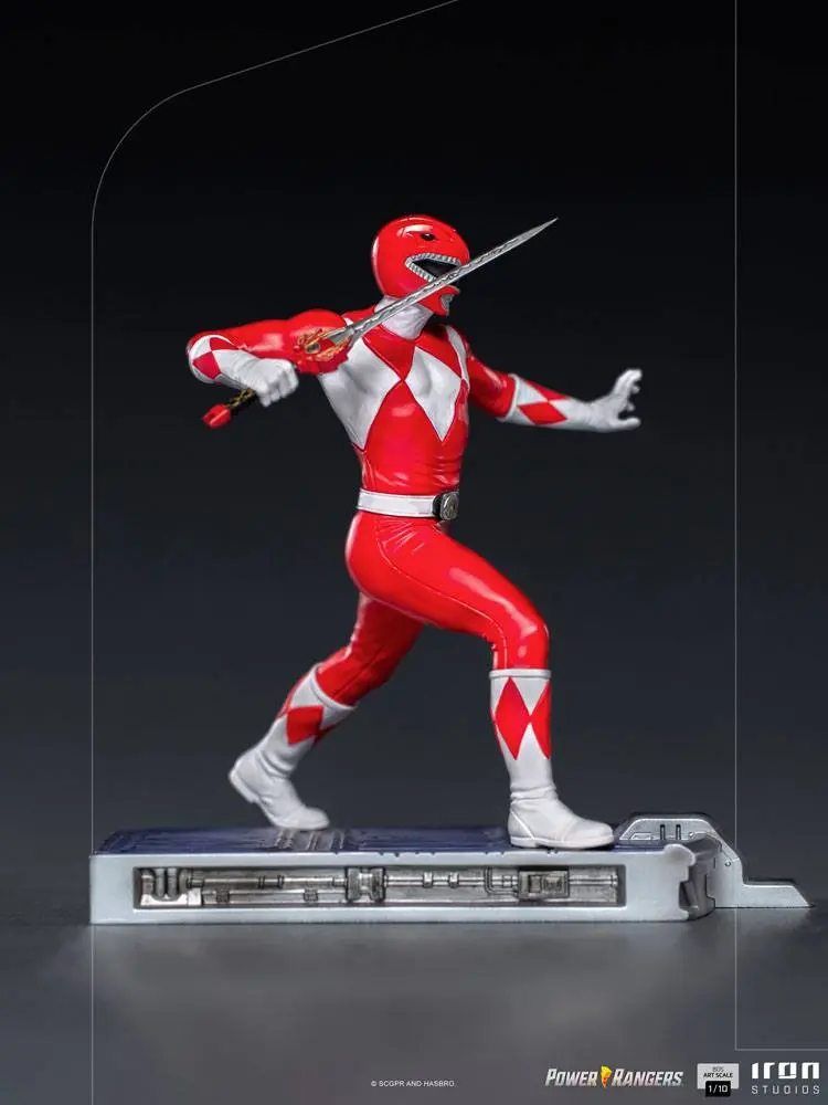 Power Rangers BDS Art Scale 1/10 Red Ranger szobor figura 17 cm termékfotó
