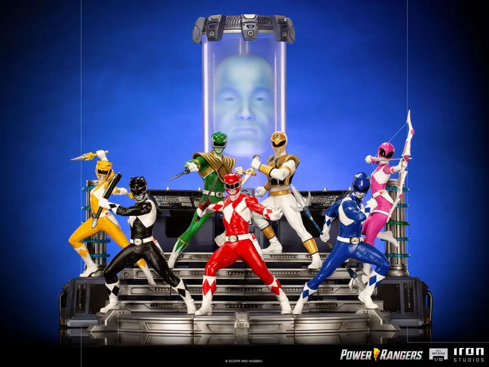 Power Rangers BDS Art Scale 1/10 Red Ranger szobor figura 17 cm termékfotó