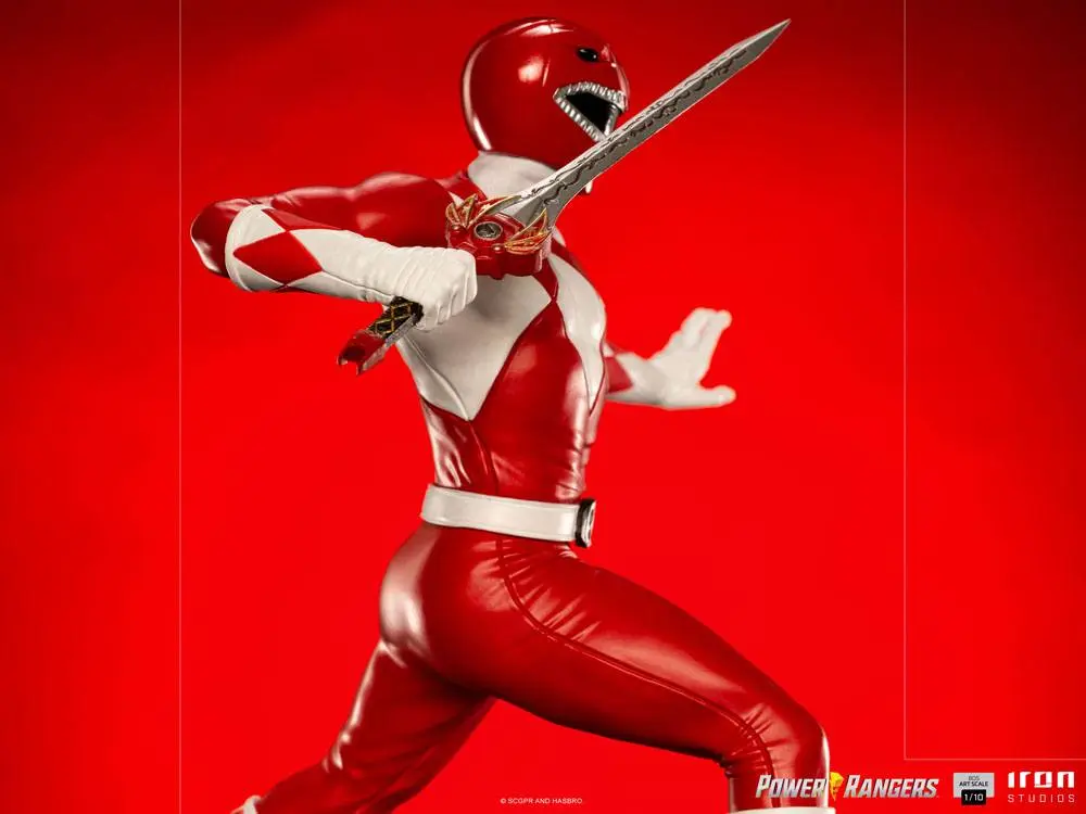 Power Rangers BDS Art Scale 1/10 Red Ranger szobor figura 17 cm termékfotó