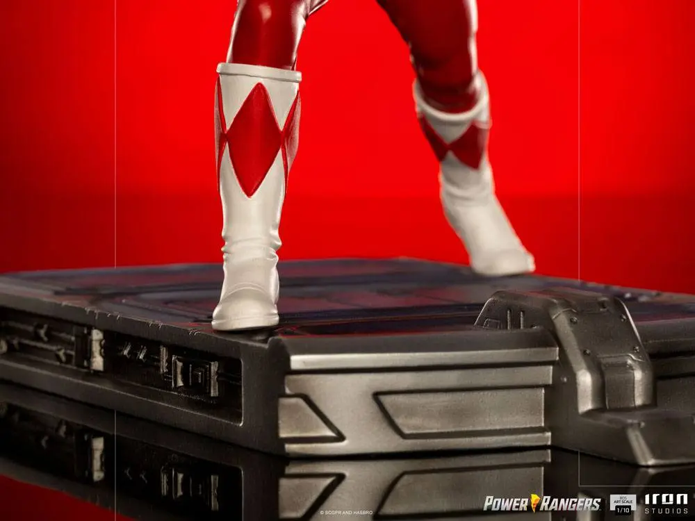 Power Rangers BDS Art Scale 1/10 Red Ranger szobor figura 17 cm termékfotó