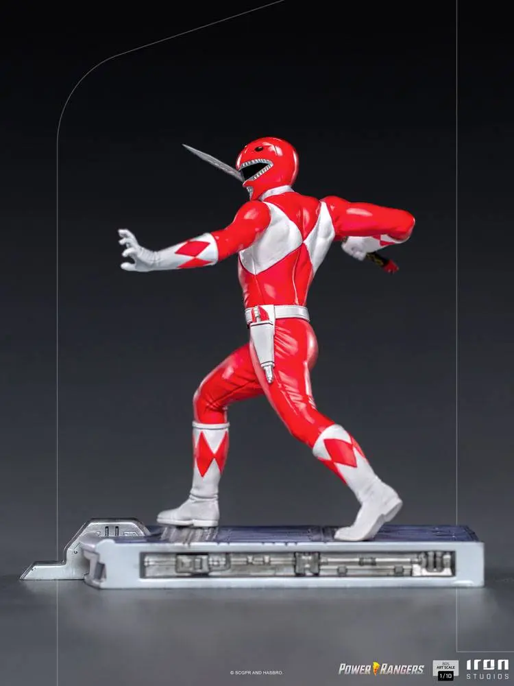Power Rangers BDS Art Scale 1/10 Red Ranger szobor figura 17 cm termékfotó
