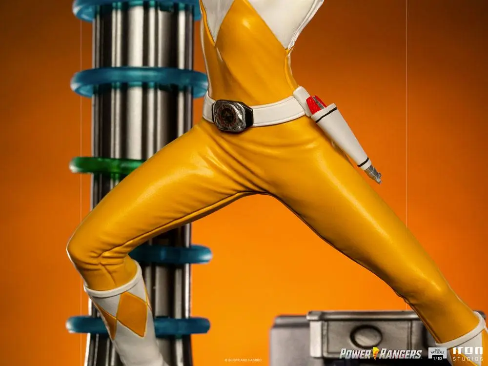 Power Rangers BDS Art Scale 1/10 Yellow Ranger szobor figura 19 cm termékfotó