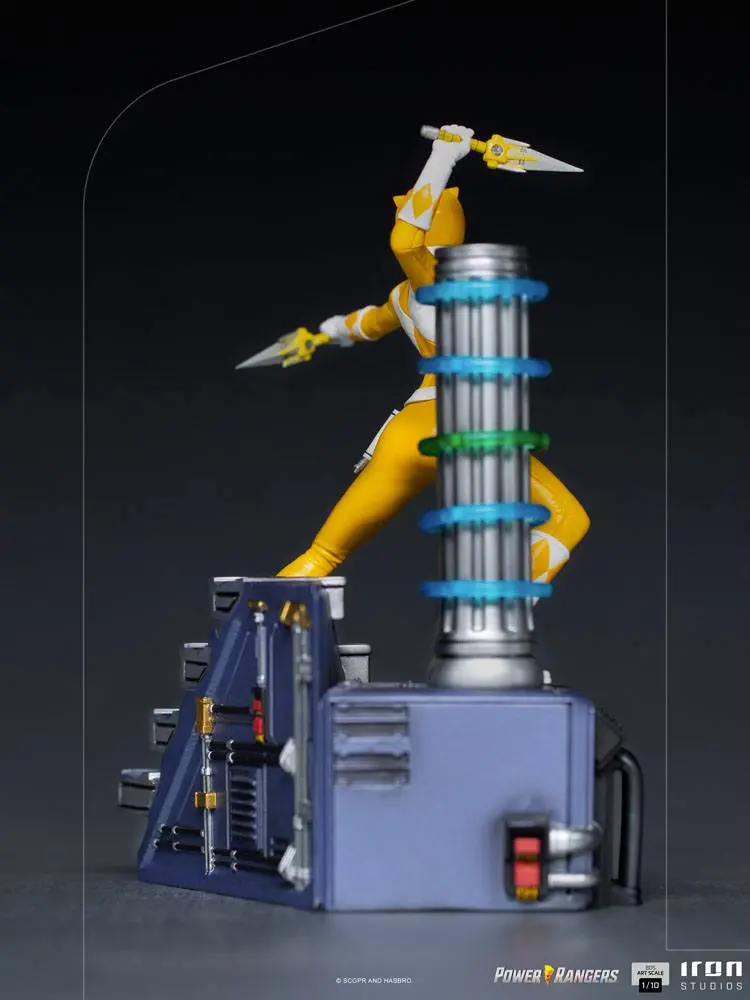 Power Rangers BDS Art Scale 1/10 Yellow Ranger szobor figura 19 cm termékfotó