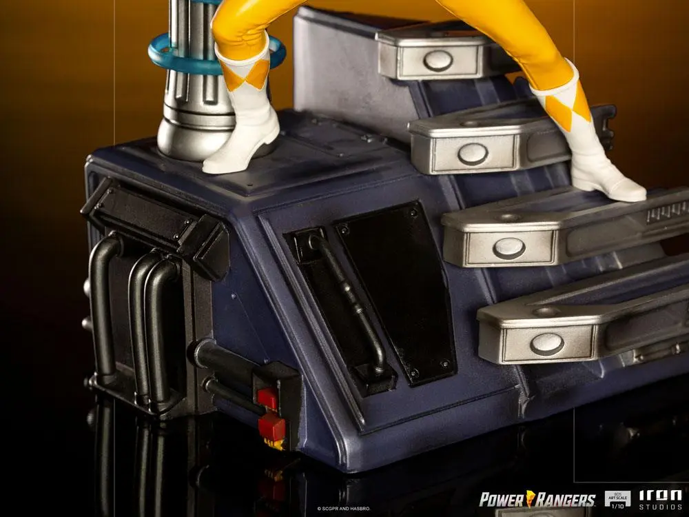 Power Rangers BDS Art Scale 1/10 Yellow Ranger szobor figura 19 cm termékfotó