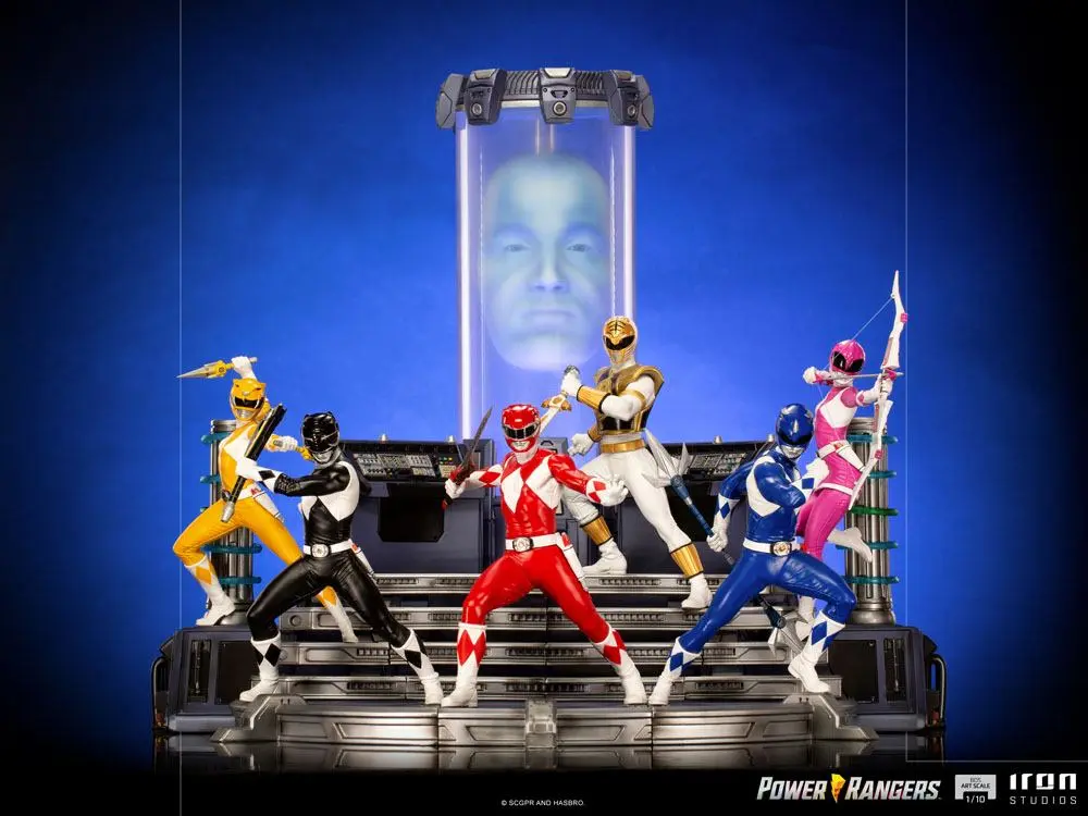 Power Rangers BDS Art Scale 1/10 Yellow Ranger szobor figura 19 cm termékfotó