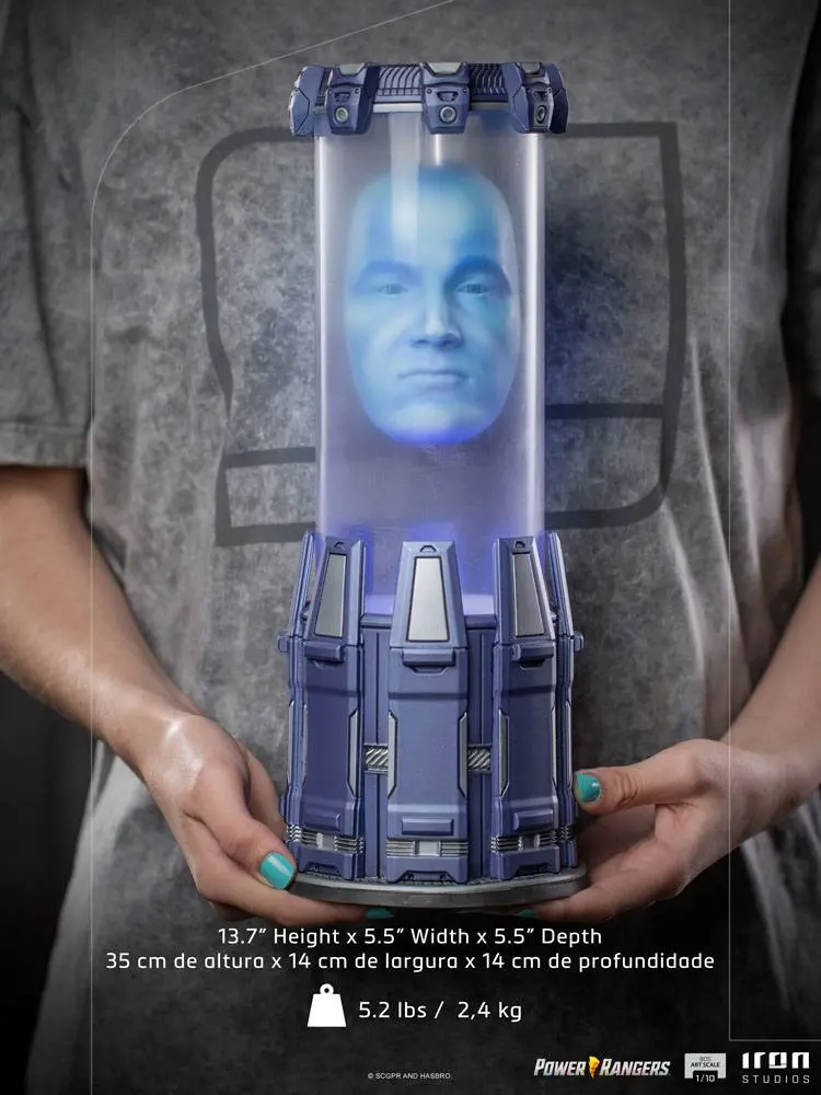 Power Rangers BDS Art Scale 1/10 Zordon szobor figura 35 cm termékfotó