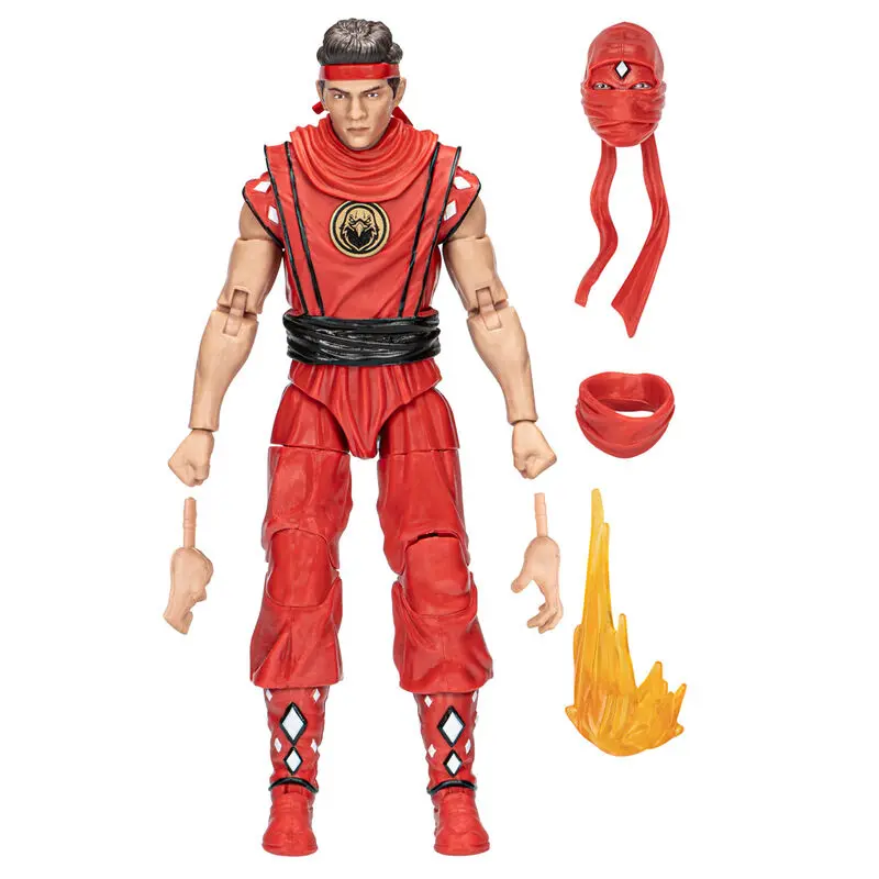 Power Rangers x Cobra Kai Lightning Collection Action Figure Morphed Miguel Diaz Red Eagle Ranger 15 cm termékfotó