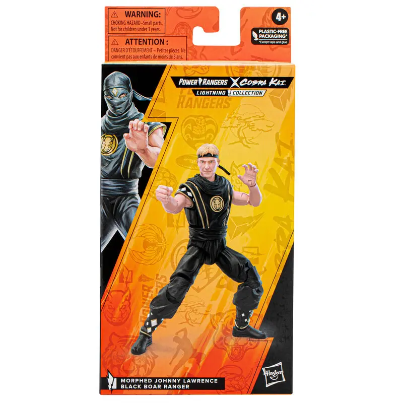 Power Rangers Cobra Kai Ranger Morphed Johnny Lawrence Black Boar figura 15cm termékfotó