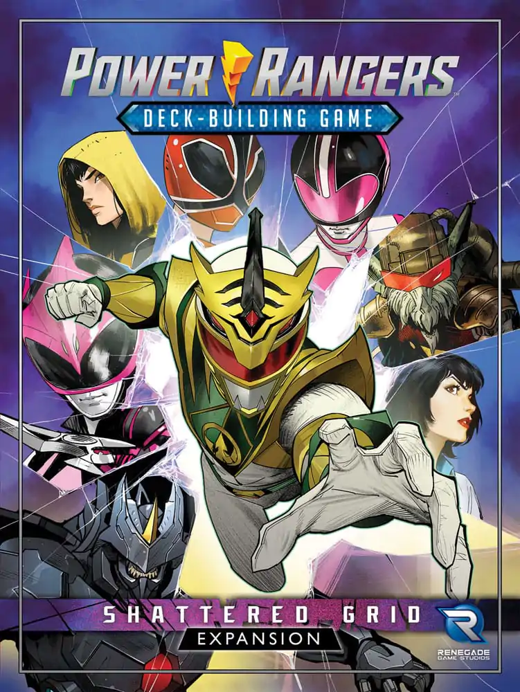 Power Rangers Deck-Building Shattered Grid Expansion angol nyelvű kártyajáték termékfotó