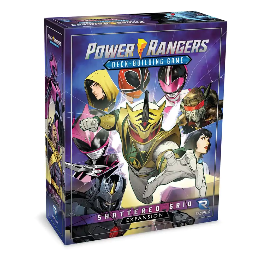 Power Rangers Deck-Building Shattered Grid Expansion angol nyelvű kártyajáték termékfotó