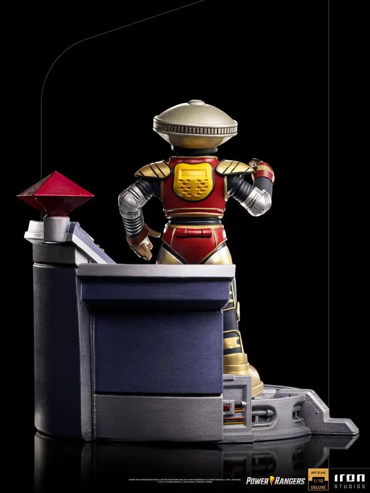 Power Rangers Deluxe Art Scale 1/10 Alpha 5 szobor figura 17 cm termékfotó