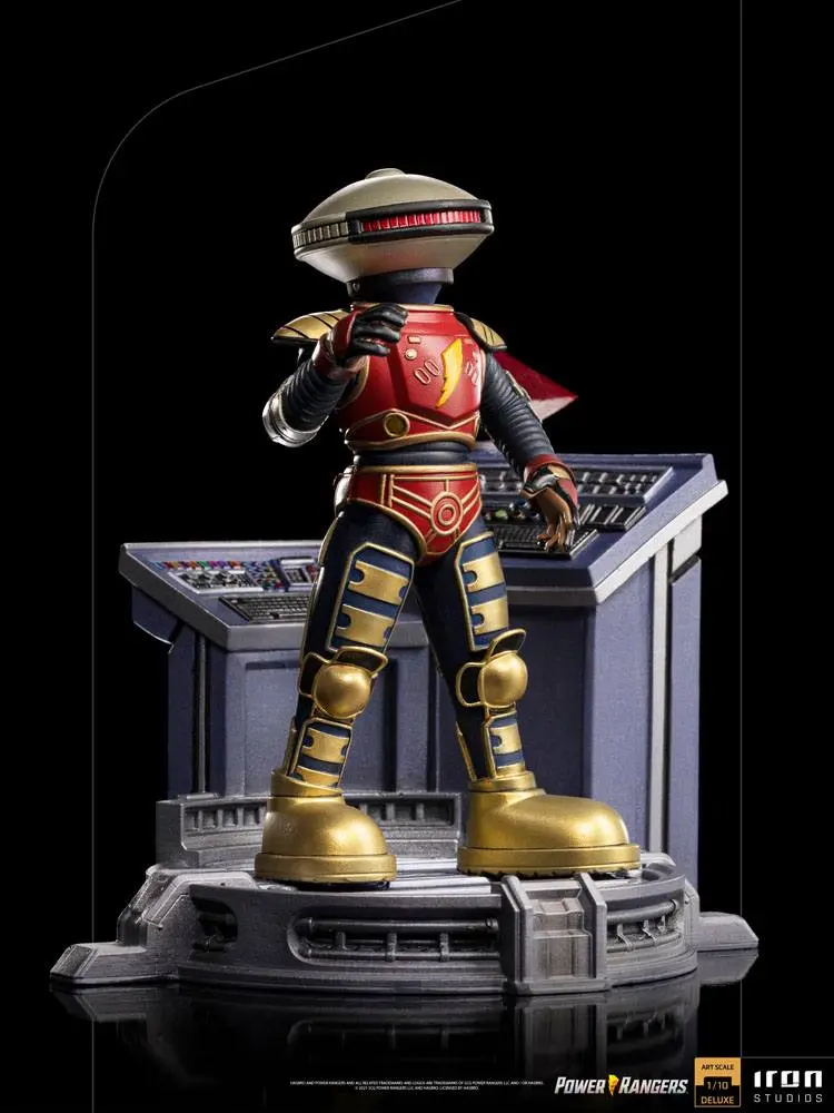 Power Rangers Deluxe Art Scale 1/10 Alpha 5 szobor figura 17 cm termékfotó