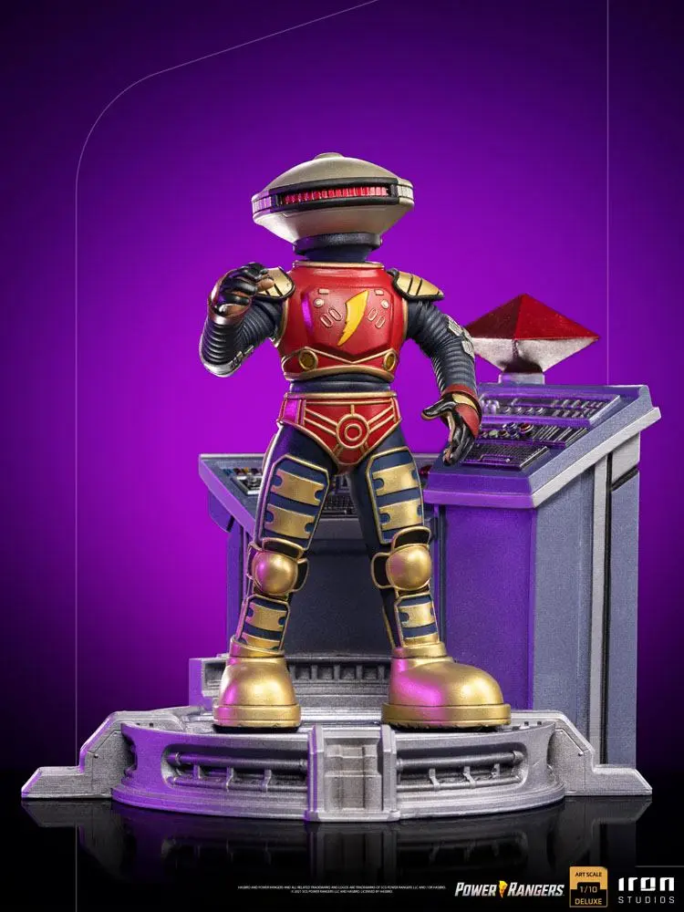 Power Rangers Deluxe Art Scale 1/10 Alpha 5 szobor figura 17 cm termékfotó