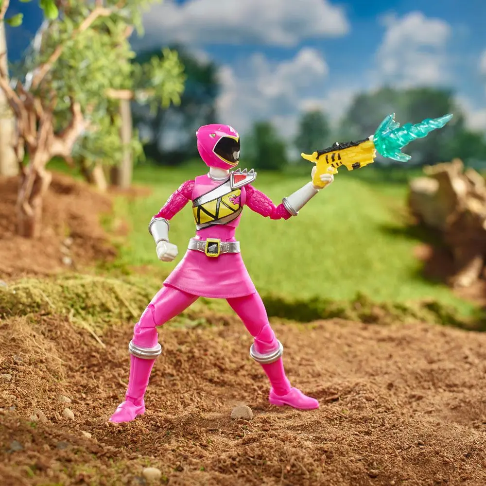 Power Rangers Dino Charge Lightning Collection 2022 Pink Ranger akciófigura 15 cm termékfotó