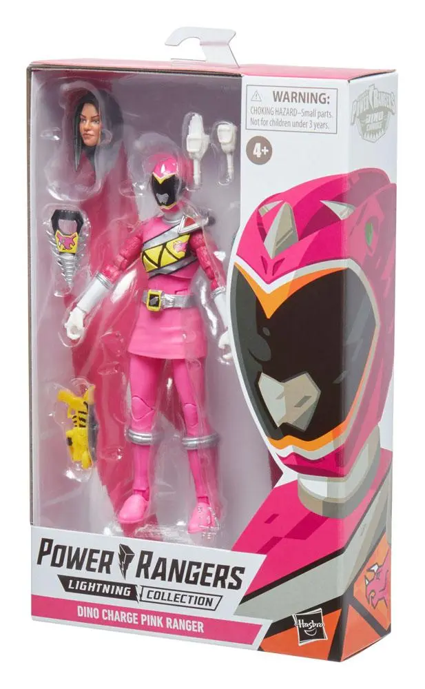 Power Rangers Dino Charge Lightning Collection 2022 Pink Ranger akciófigura 15 cm termékfotó