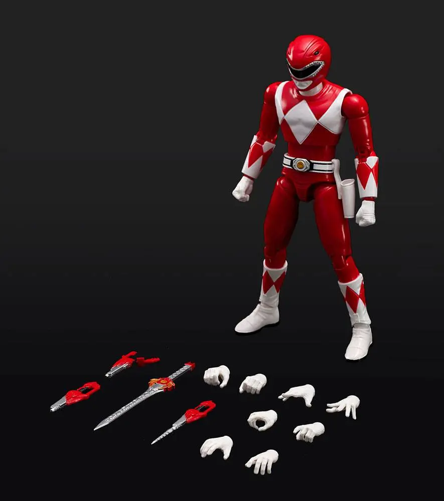 Power Rangers Furai Model Red Ranger Műanyag modell készlet 13 cm termékfotó