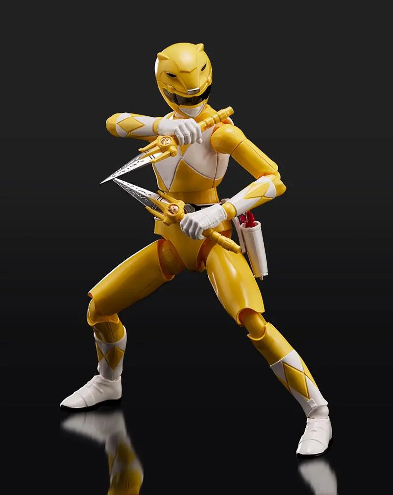 Power Rangers Furai Model Plastic Model Kit Yellow Ranger 13 cm termékfotó