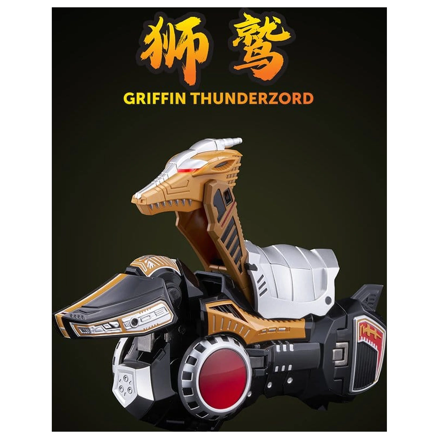 Power Rangers Go! Kuro Kara Combine akciófigura Thunder Megazord 28 cm termékfotó