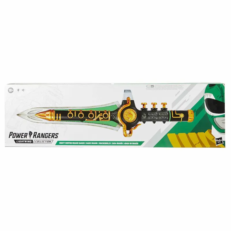 Power Rangers Green Dragon Dagger replika termékfotó