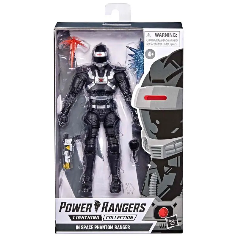 Power Rangers In Space Black Ranger figura 15cm termékfotó