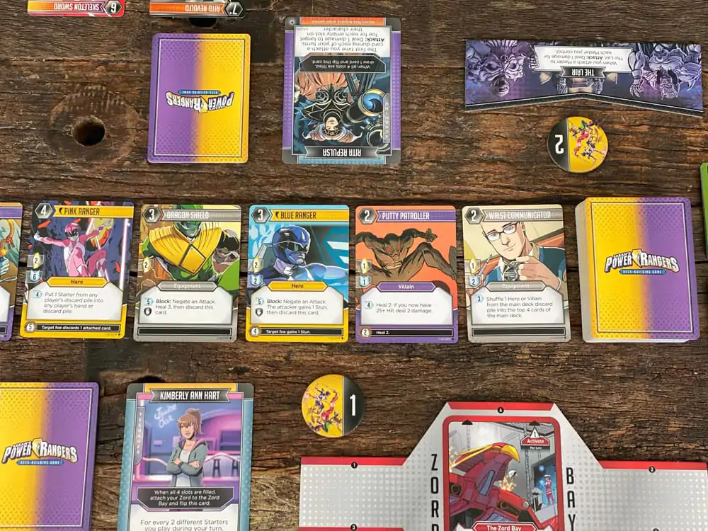 Power Rangers Deck-Building angol nyelvű kártyajáték  termékfotó